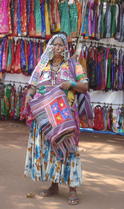 Marknad i Anjuna
